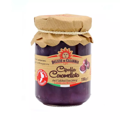 Delizie della Calabria Cipolla Rossa Caramellata 150g (cipolla-caramellata.png)