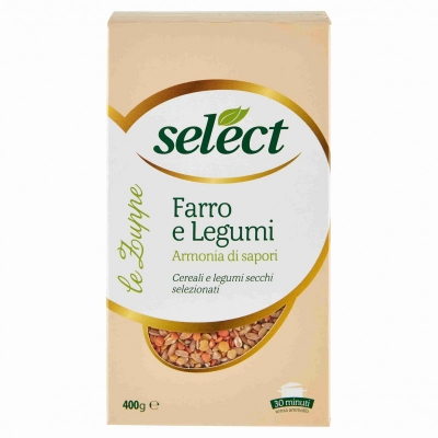 Legumi Select Zuppa Farro e Legumi 400g (farrolegumiastuccioselect400gr_1.jpeg)