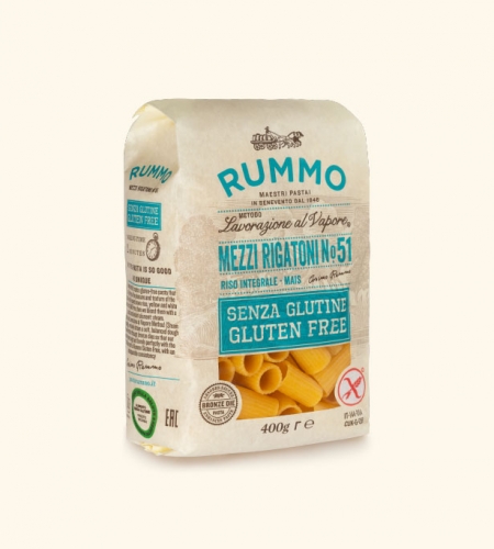 Rummo Senza Glutine Mezzi Rigatoni No.5 400g (Rummo_Senza_Glutine_MezziRigatoni_1.jpeg)