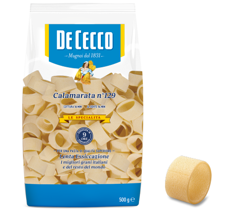 De Cecco Calamarata No.129 500g (CALAMARATA-1.png)