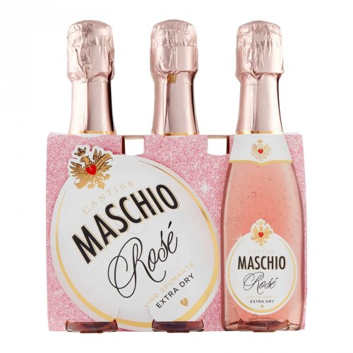 Cantine Maschio Prosecco Rose DOC extra dry 3x200ml (71F6v0RYIwL.jpg)